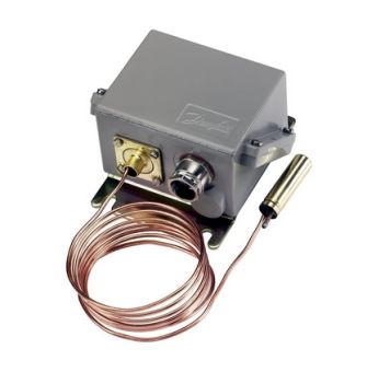 KPS81 060L310766 60-150°C diff.5-25°С 2m Danfoss датчик реле температуры