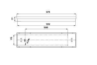CL-401CD-105370 52W 230VAC IP44 4000K (БАП) АМЭО светильник светодиодный аварийный встраиваемый
