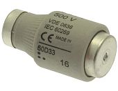 RL6-63 (R022, DIII) 35A 500V 27x50mm Diazed предохранитель