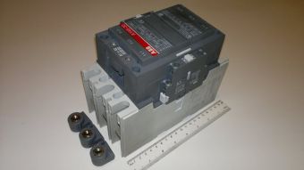 A145-30-22 250A 220VAC 75kW 380-415V 3P 2NO+2NC ABB контактор