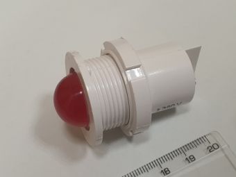 СКЛ11-К 380VAC 26mm (красный) индикатор светосигнальный