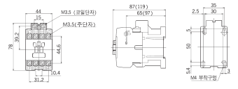 DAR4b 16A 110VAC 2NО+2NC Dong-A контактор