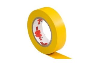 Изолента ПВХ желтая