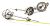 EF2-2xPt100 912045 70/3mm M14x1,5R Rossel термометр сопротивления 