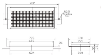 TPYD10-2GL 2x10W 100-230VAC 4000K IP22 РМРС светильник светодиодный встраиваемый