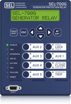 SEL-700G SEL реле защиты генератора