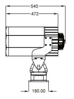 SSD-240/Q3 2,5° 100-265V 50/60Hz IP66 АМЭО прожектор светодиодный судовой
