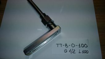 TT-B 0-100°С G1/2R 100/14mm (угловой) термометр виброустойчивый