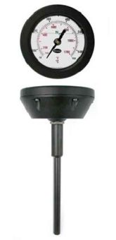 TG100-650G-R +50+650°С Ø100 G1/2R 100/10mm термометр виброустойчивый