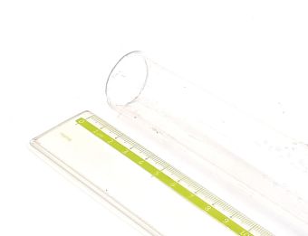 Чехол кварцевый 23х1,5х502mm чехол кварцевый (колба кварцевая) для бактерицидной установки(сквозной)