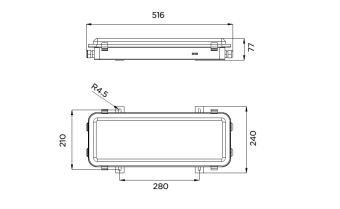 GL-251SD-100864 42W 230VAC IP67 4000K АМЭО светильник светодиодный