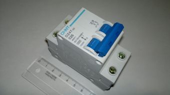 DZ47-60 10A 2P 400V 50Hz Chint выключатель автоматический