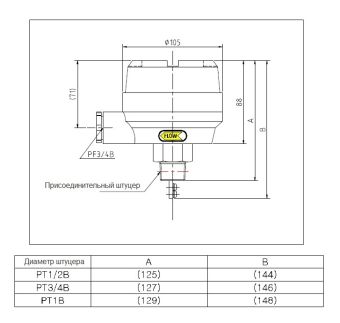 KFS-2020 250VAC 10A KINS датчик реле потока