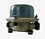 СС-383УЕ 60W 24-230VAC/DC E27 IP55 (зеленый) светильник под лампу накаливания подпалубный