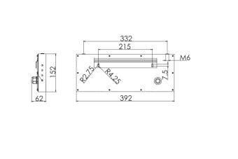 IN-701CD-114610 3W 230VAC IP44 "ВЫХОД" (БАП) АМЭО светильник-указатель светодиодный аварий