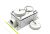 JB100-2 2x2P+E 10A/16A 250V IP67 АМЭО розетка судовая