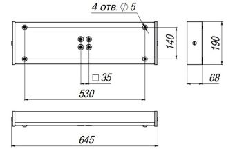 CL-206CD-104977 32W 230VAC IP34 4000K (БАП) АМЭО светильник светодиодный аварийный