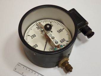 1BM20/2160 2/Z101-1;2/Z104-1 0-600kPa 220V AC/DC VEB Reglerwerk манометр электроконтактный