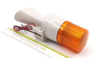 S60ADL 24VDC 100dB IP54 Qlight сигнализатор светозвуковой жёлтый