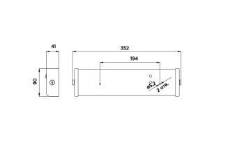 BD-500CD-109501 6W 24VDC IP34 3000K АМЭО светильник светодиодный прикроватный