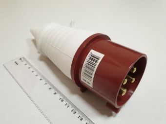 ССИ-024 3P+E 32A 380-415V IP44 IEK вилка кабельная переносная