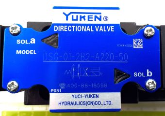DSG-01-2B2-A220-50 220VAC Yuken гидрораспределитель