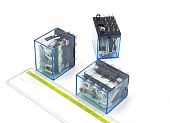 LY4N-J 380VAC 10A 4NO+4NC Omron реле промежуточное