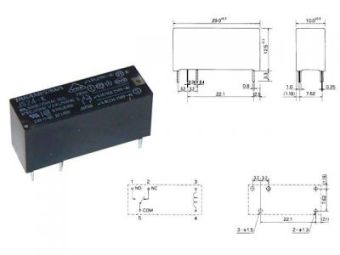 JS-24-K 24VDC (V23061-B1007 A401) реле промежуточное