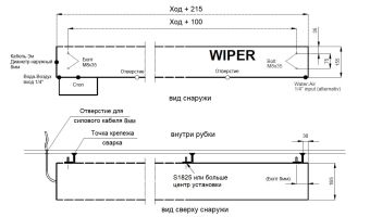 SLWW Seematz стеклоочиститель щёточный прямоходовой