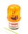 LTD-1101J 24VDC 10W B15S IP42 светильник под лампу накаливания проблесковый с зуммером жёлтый