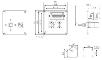 SSD-150R 150W 230V IP66 АМЭО прожектор светодиодный судовой