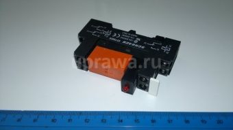 RT424730 110-230VAC 8A 2NO+2NC Schrack реле промежуточное