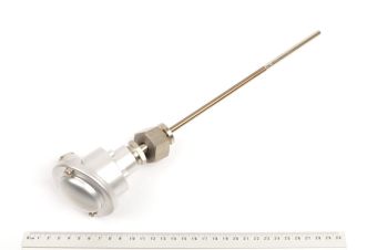 348 2xPt100 550°C 215/6mm G3/4Rc Electrotherm термометр сопротивления(902020 Jumo)