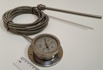 TDF75-650-G7 +50+650°С Ø75 M27x2R 200/12mm 7m Ф термометр манометрический виброустойчивый