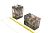 HHC68A-2Z (JQX-13F) 24VDC 10A 2NO+2NC CLION реле промежуточное