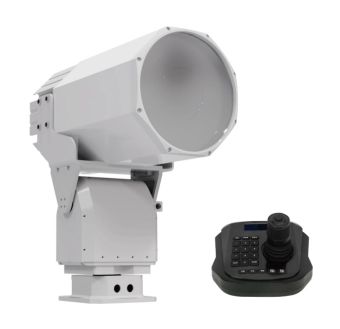 SSD-300R/Q3 2,5° 300W 220V 50/60Hz IP66 АМЭО прожектор светодиодный судовой с электроприводом