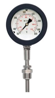 TG100-650G +50+650°С Ø100 G1/2R 350/10mm термометр виброустойчивый