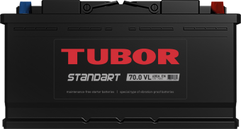 6СТ-70.0 VL 70Ah TUBOR STANDART kamina аккумулятор свинцово-кислотный