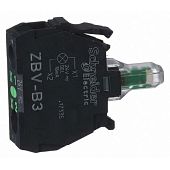 ZBV-B3 24V Schneider Electric (зеленый) индикатор светосигнальный