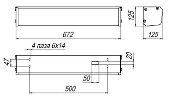 CL-220CD-105212 16W 230VAC IP34 4000K АМЭО светильник светодиодный угловой