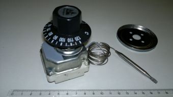 WK-R33 0-40°С 16A 400V 3P 80mm ф-6mm 1,0m терморегулятор