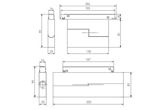 LTL-R01-127700 12W 48VDC 80° (2700-6500K) DALI АМЭО светильник светодиодный трековый