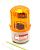 LTD-1101J 230VAC 10W B15S IP42 светильник под лампу накаливания проблесковый с зуммером жёлтый