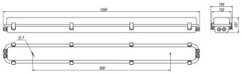 GL-481CD-101538 52W 230VAC IP67 4000K (БАП) АМЭО светильник светодиодный аварийный