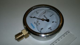 EN837-1 0-6kg/cm2 M20x1,5R Power манометр виброустойчивый