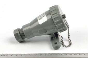 JN2-2 2P+E 10A 250V IP56 АМЭО розетка судовая