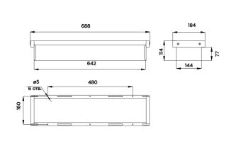 CL-204CD-104822 32W 230VAC IP44 4000K АМЭО светильник светодиодный встраиваемый