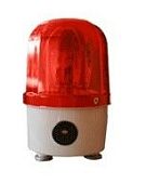 LTD-1101J 24VDC 10W B15S IP42 светильник под лампу накаливания проблесковый с зуммером красный