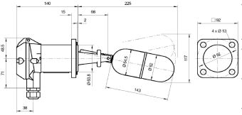 A 01 041 TriMod Besta датчик уровня поплавковый