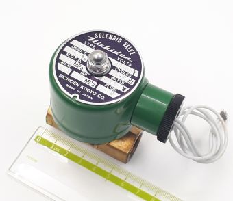 SX3 100VAC 11W NC G3/8 Nichiden Kogyo клапан электромагнитный 